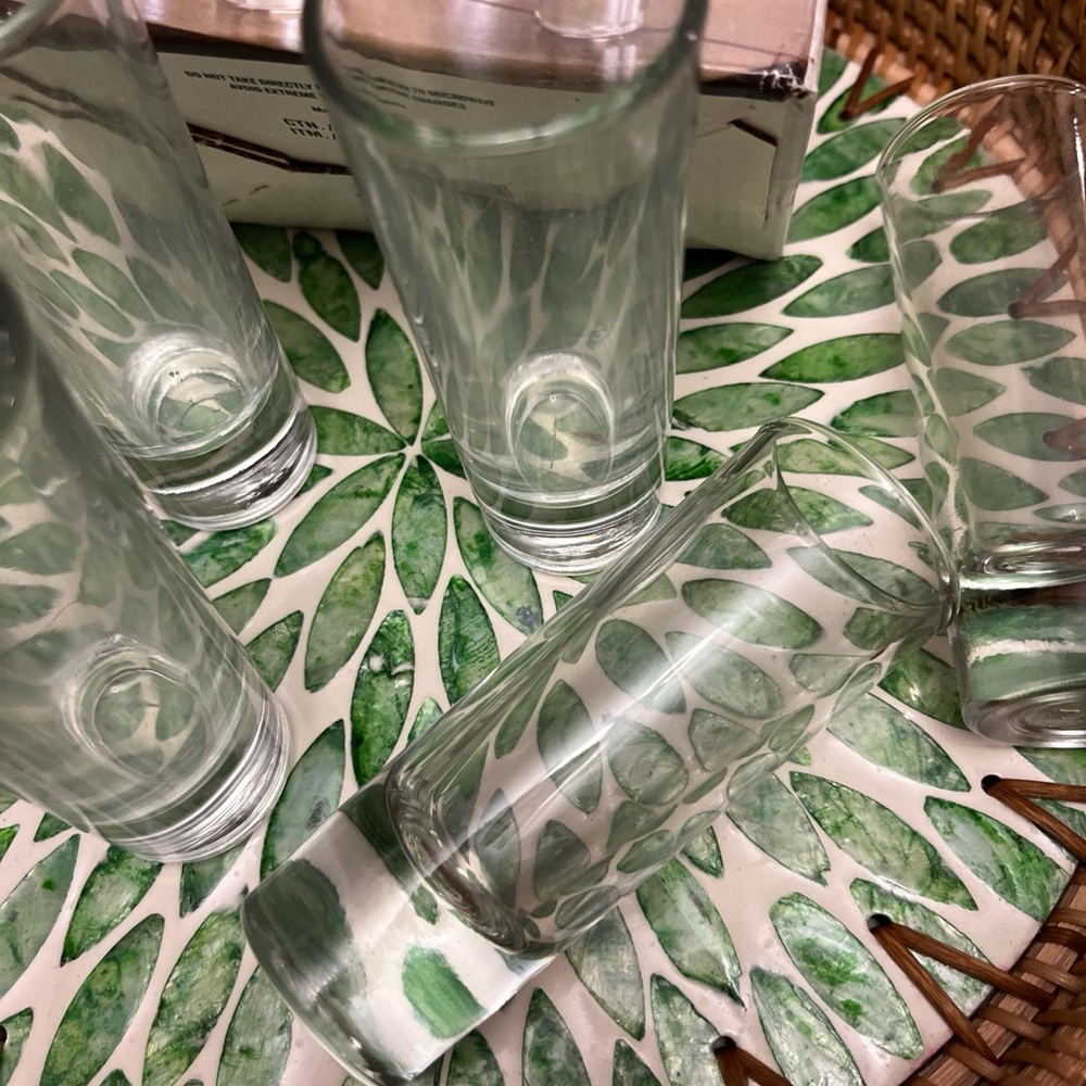 Tommy Bahama Transparent Shot Glass Collection - Picture 5 of 8